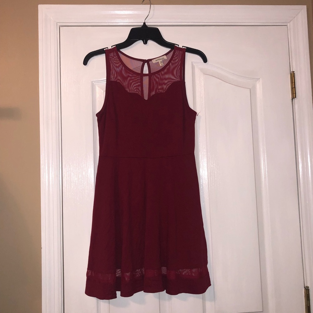 Maroon/burgundy Formal Dress